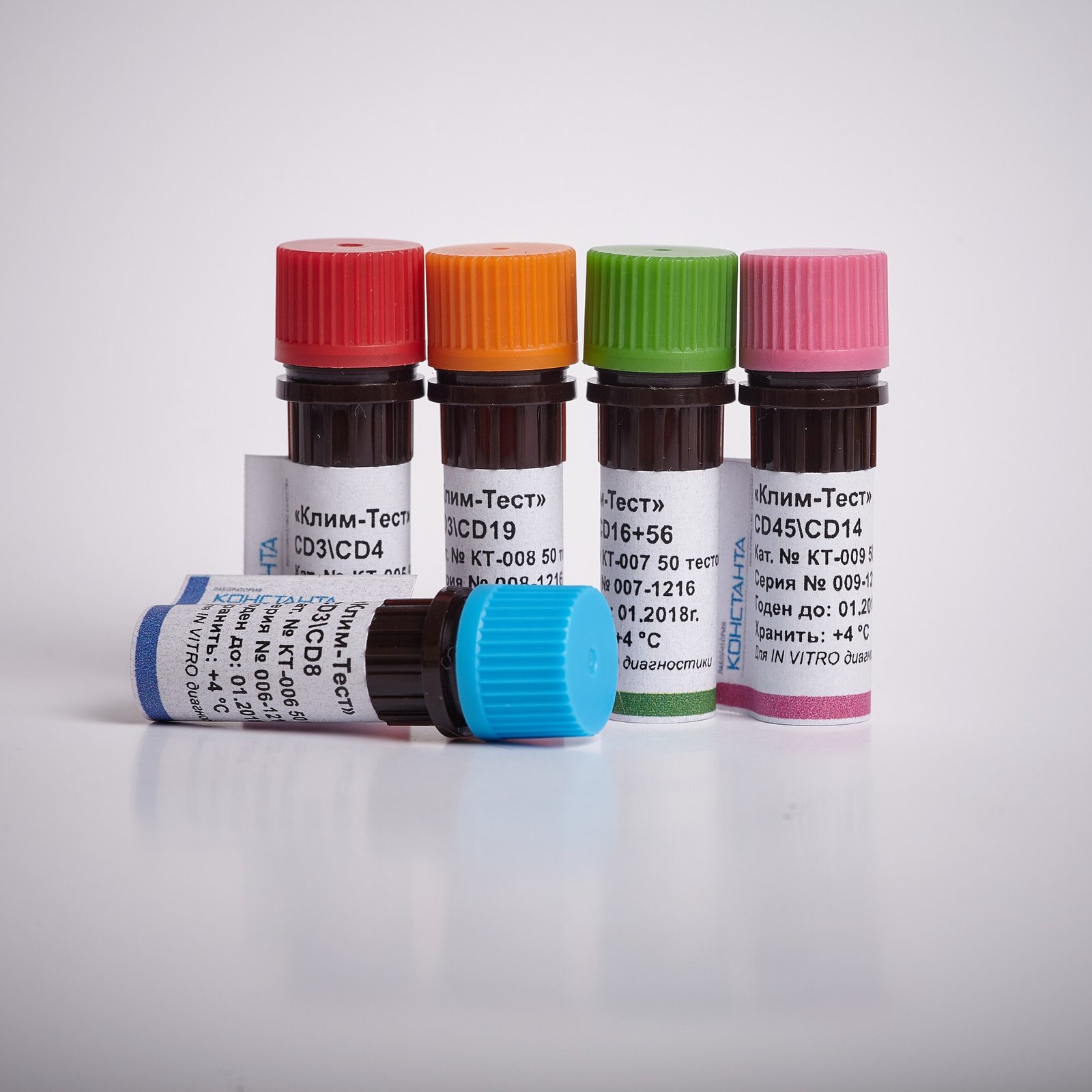 Наборы КЛИМ‑Тест 2‑х цветные моноклональные антитела